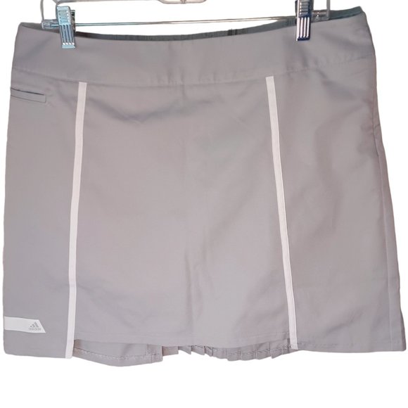 Adidas Pure Motion Cool Max Gray Skort Size 12 - Picture 2 of 5